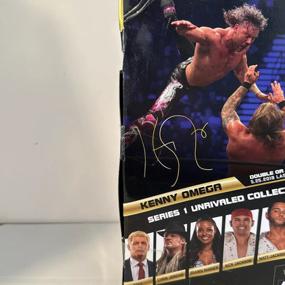 AEW Unrivaled Collection KENNY OMEGA Figure Set 1 2020 FIRST RELEASE SHIPS FREE