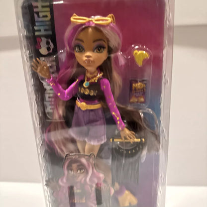 2-Monster High Frankie Stein & Clawdeen Wolf Dolls NIB-Not Mint B10 SHIPS FREE