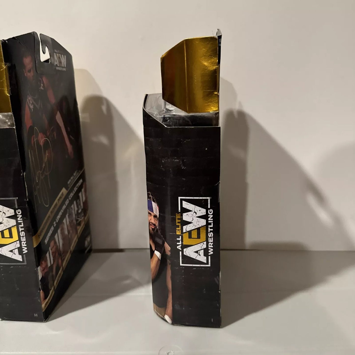 AEW Unrivaled Collection Series 6” Action Figures Adam Page & Ortiz New DMG BOX SHIPS FREE