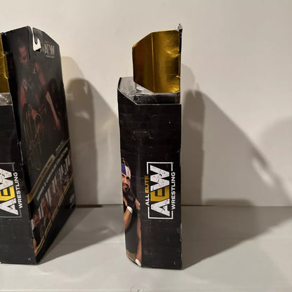 AEW Unrivaled Collection Series 6” Action Figures Adam Page & Ortiz New DMG BOX SHIPS FREE