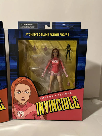 2- New Diamond Select Invincible Series 2 Atom Eve & Robot Deluxe Action Figures FREE SHIPPING