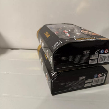 AEW Unrivaled Collection Series 6” Action Figures Adam Page & Ortiz New DMG BOX SHIPS FREE