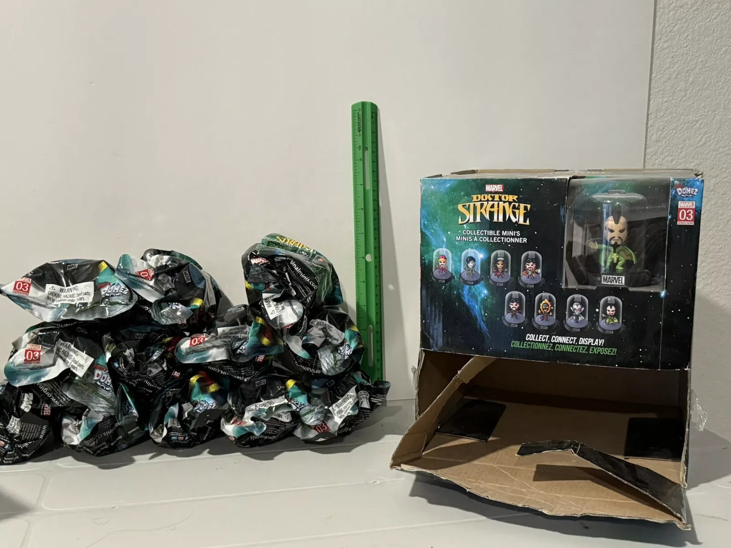 Lot Of 12 Marvel Dr Strange Domez Original Minis Still In Bags. Ships FREE