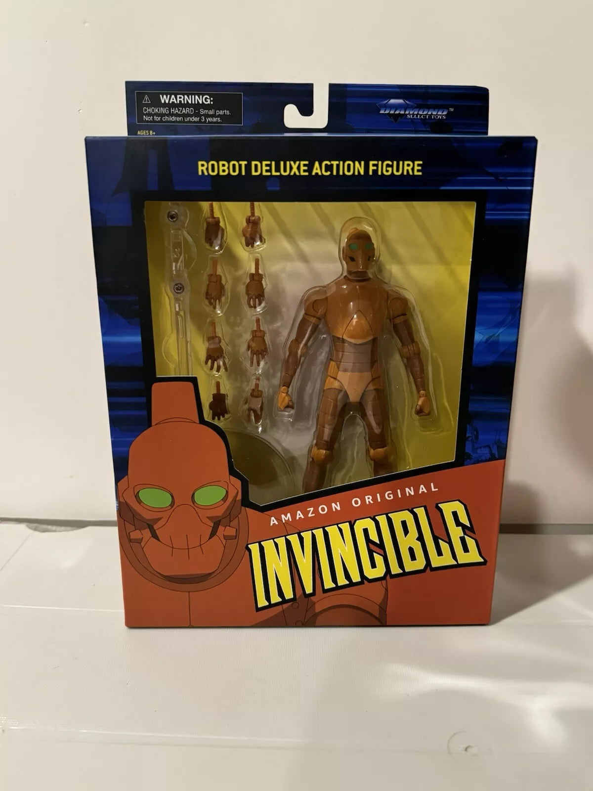 2- New Diamond Select Invincible Series 2 Atom Eve & Robot Deluxe Action Figures FREE SHIPPING