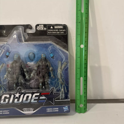 G.I. Joe 50th Anniversary Zombie Patrol Zombie Vipers Action Figure Set B11 SHIPS FREE