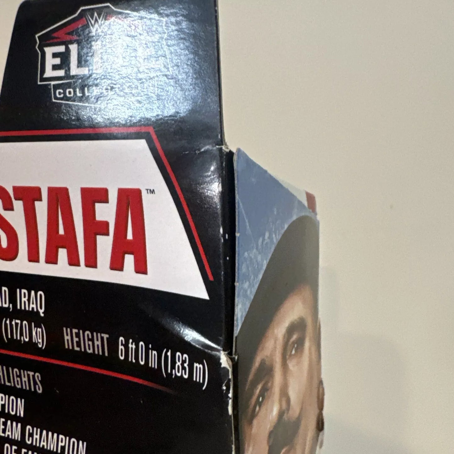 WWE Elite Collection Colonel Mustafa Action Figure (Mattel 2021) New DMG BOX SHIPS FREE