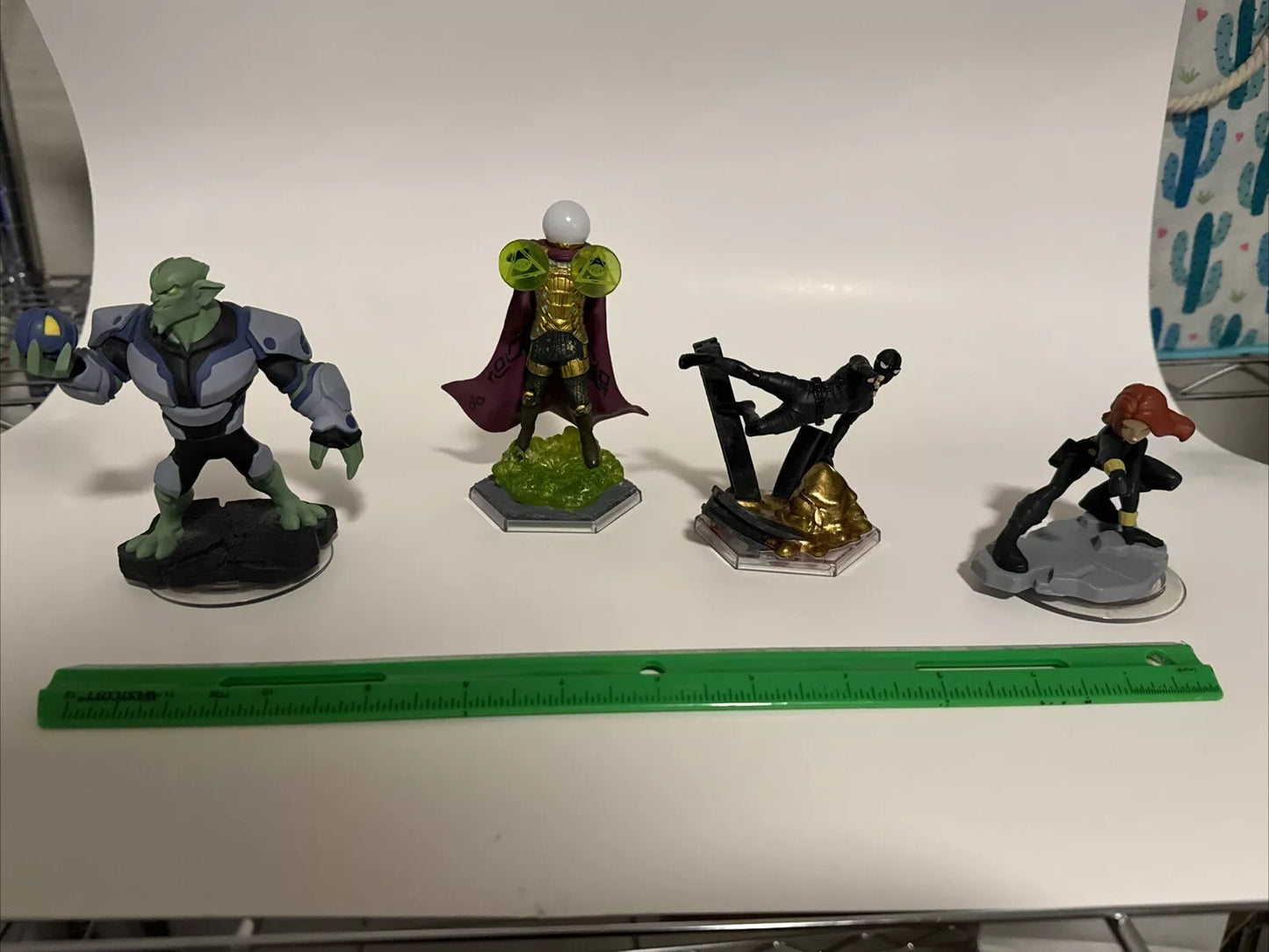 4-Disney Store Spiderman Far From Home PVC Figures 3-4” Tall Ships Fast FREE