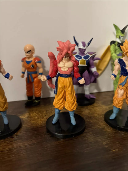 Lot Of 7 USED DRAGON BALLZ Figures Used Condition-FREE SHIPPING