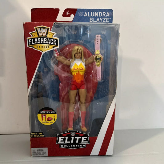 WWE Wrestling Elite Flashback Alundra Blayze Exclusive Action Figure DMG BOX SHIPS FREE