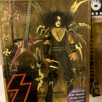 2-McFarlane Toys Kiss Alive Paul Stanley Starchild Super Stage 2000 Figure New SHIPS FREE