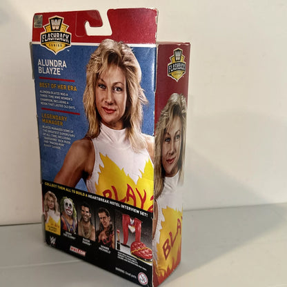WWE Wrestling Elite Flashback Alundra Blayze Exclusive Action Figure DMG BOX SHIPS FREE