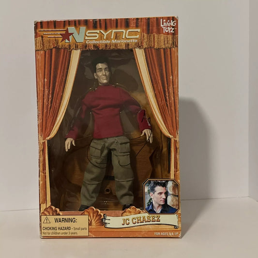 NSYNC Collectible Marionette Doll 2000/ JC CHASEZ NEW RUFF BOX SHIPS FREE