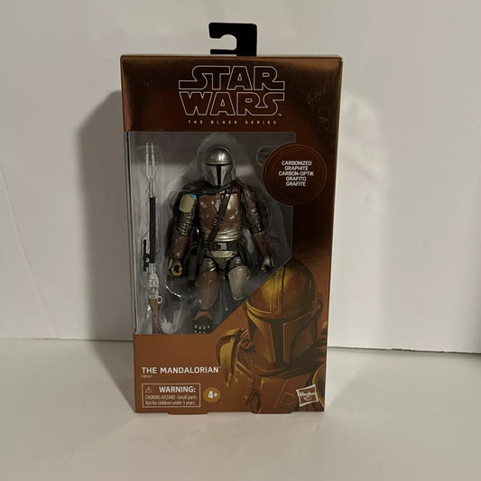 The Mandalorian Carbonized Target Exclusive Hasbro Star Wars Black Series B4 SHIPS FREE