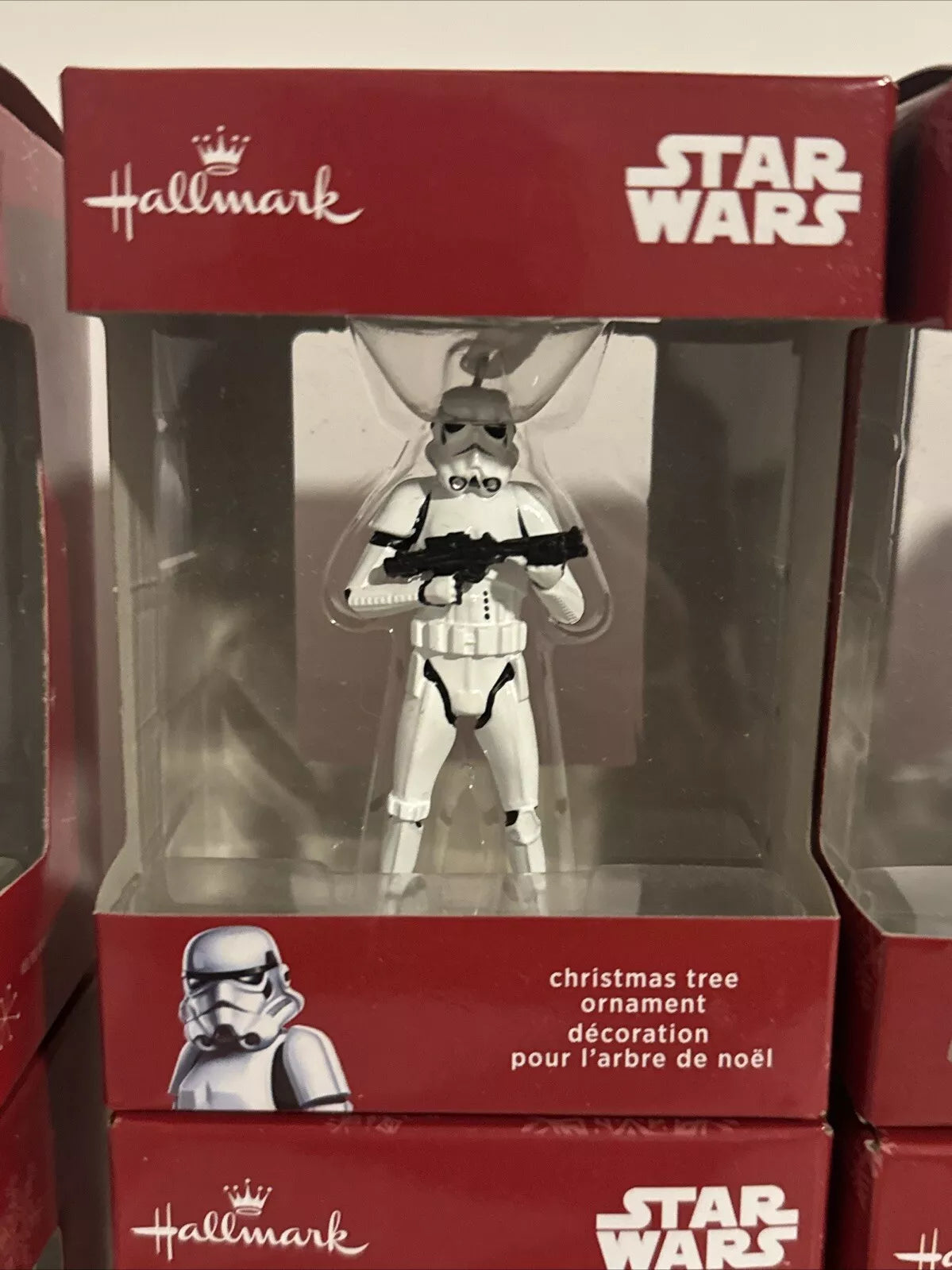 Lot Of 8 Disney Hallmark Star Wars Christmas Ornaments Darth Vader, Storm Troop FAST FREE SHIPPING