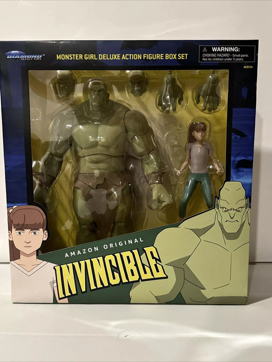 Diamond Select Amazon Invincible MONSTER GIRL Deluxe Action Figure Box Set SHIPS FREE