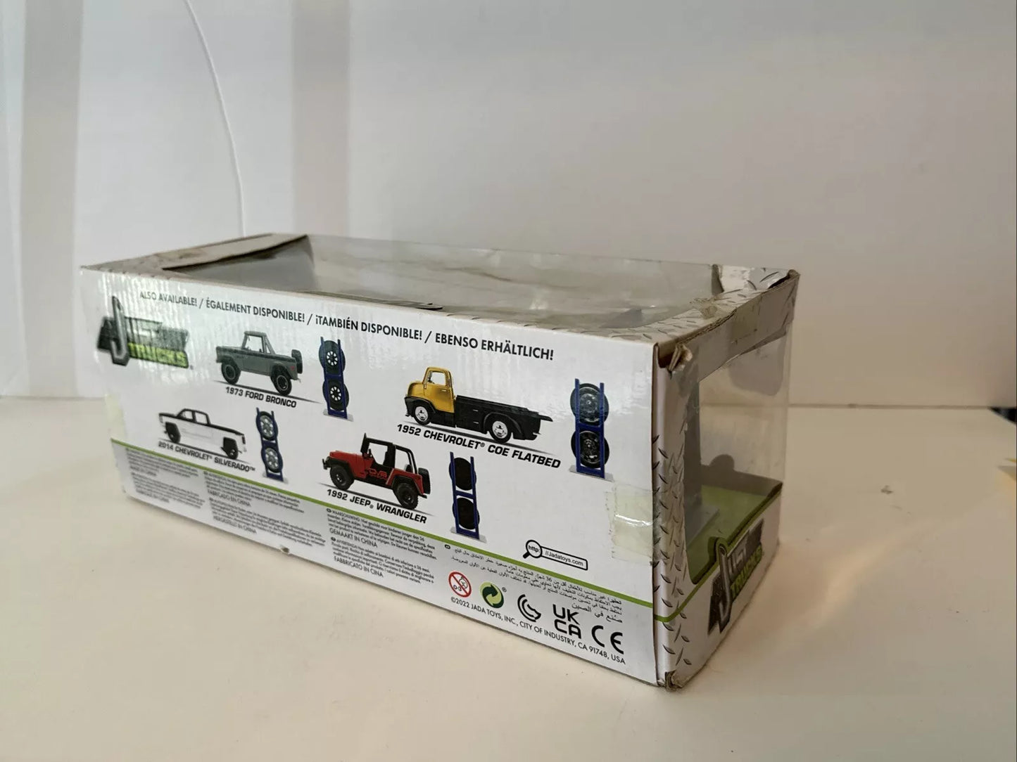 Jada Toys Just Trucks 1:24 1973 Ford Bronco Die-cast Car Grey NEW RUFF BOX SHIPS FREE.