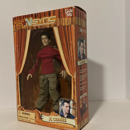 NSYNC Collectible Marionette Doll 2000/ JC CHASEZ NEW RUFF BOX SHIPS FREE