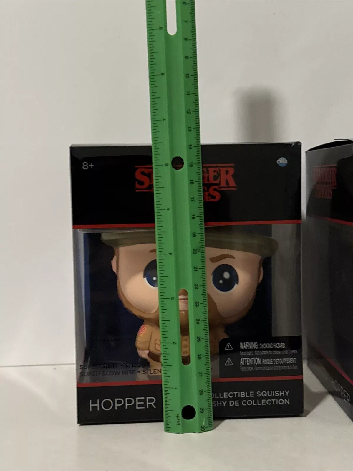 2- Netflix Original Stranger Things Squishy Figure Hopper New Orb Toys NIB SHIPS FREE