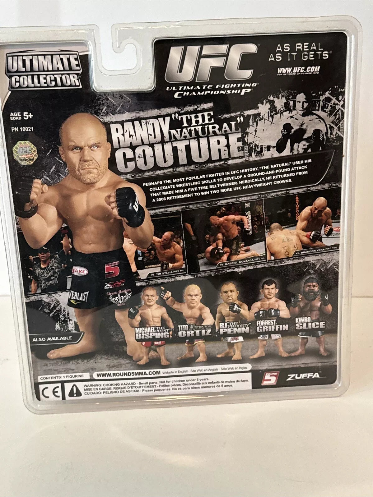 Ultimate Fighting Championship Ultimate Collector Randy "The Natural" Couture SHIPS FREE
