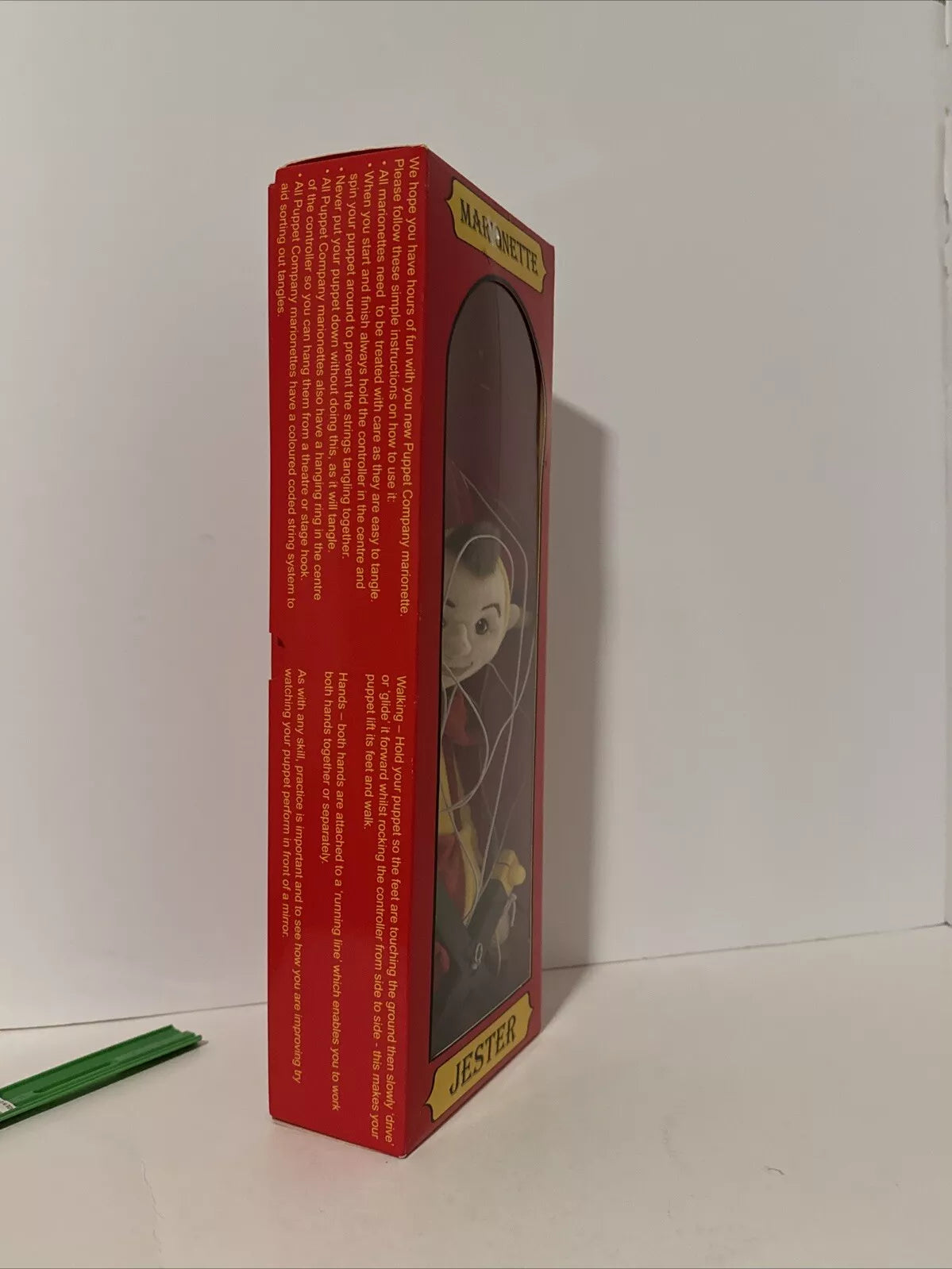 Jester Marionette by The Puppet Company Nice Used Cond W/Box Ships Fast FREE