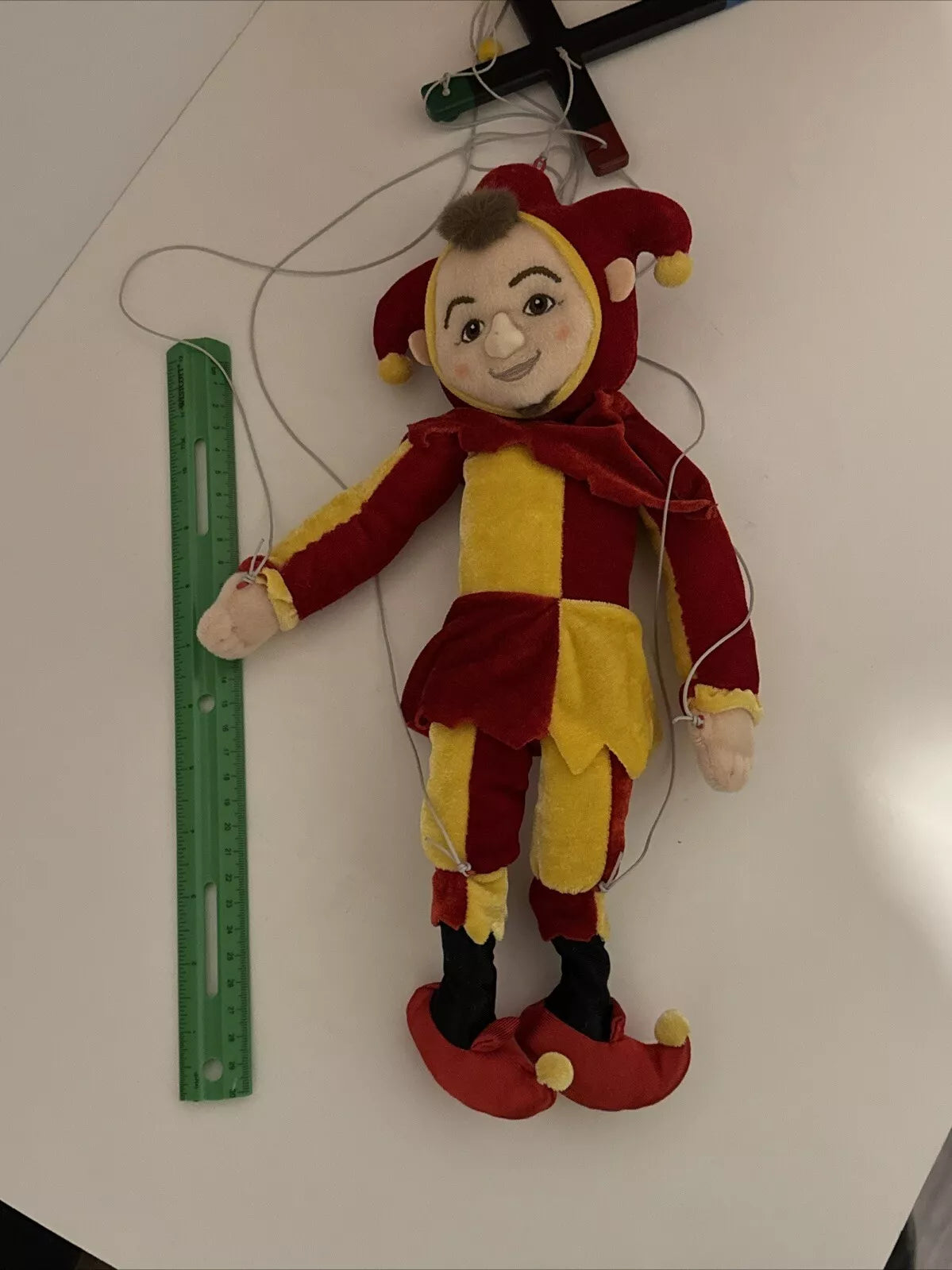 Jester Marionette by The Puppet Company Nice Used Cond W/Box Ships Fast FREE