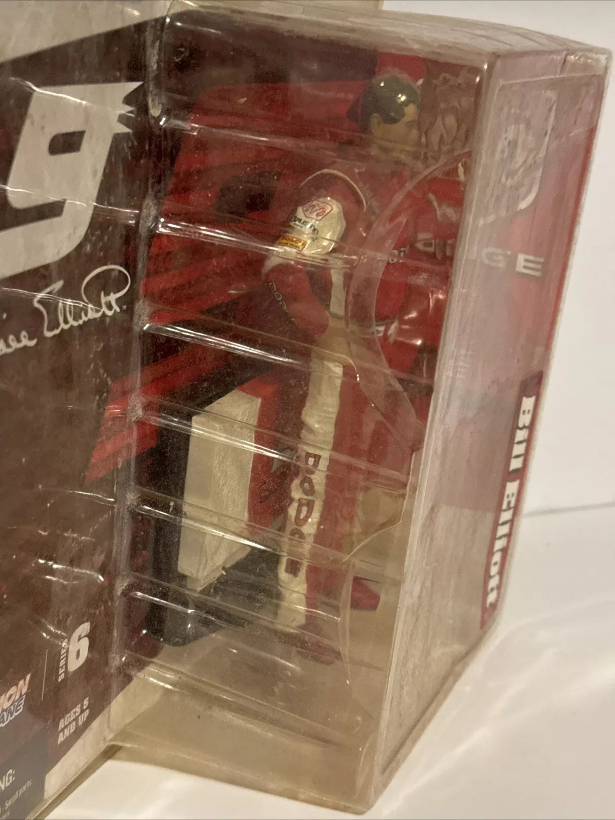 Bill Elliott #9 Dodge Action McFarlane Figurine Series 6 NIB "RUFF BOX" SHIPS FAST