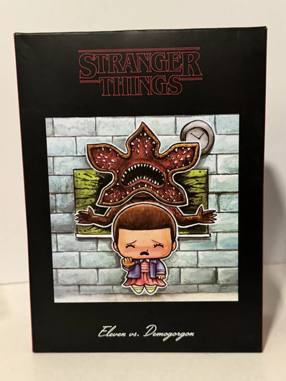 Stranger Things Soft’N Slo Squishies Ultra Hopper And Eleven Vs Demogorgon Lot SHIPS FREE