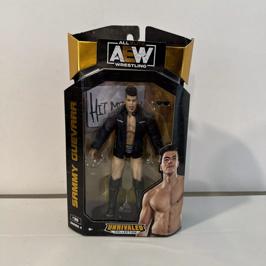 Jazwares AEW Unrivaled Collection Sammy Guevara 6.5 inch Action Figure SHIPS FREE