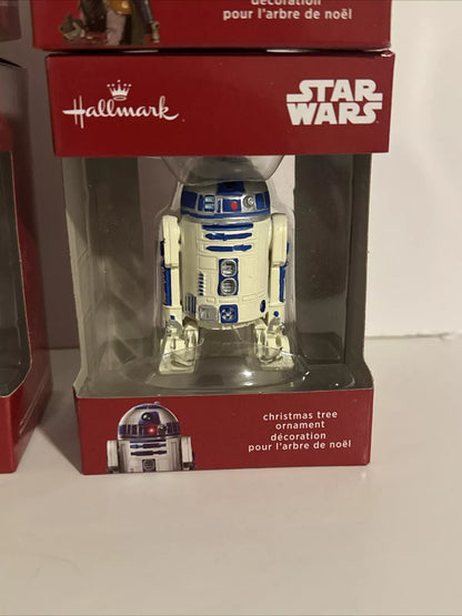 Lot Of 8 Disney Hallmark Star Wars Christmas Ornaments Darth Vader, Storm Troop FAST FREE SHIPPING