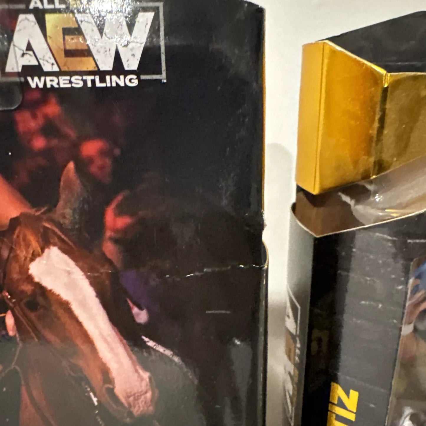 AEW Unrivaled Collection Series 6” Action Figures Adam Page & Ortiz New DMG BOX SHIPS FREE