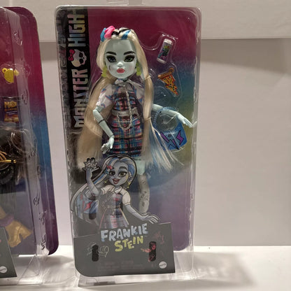 2-Monster High Frankie Stein & Clawdeen Wolf Dolls NIB-Not Mint B10 SHIPS FREE