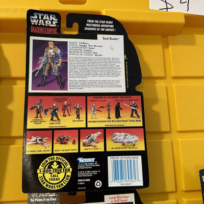 LOT OF 5 Star Wars Power of the Force Leia, R5-D4, Dash, Lando New/Not Mint S4 SHIPS FREE