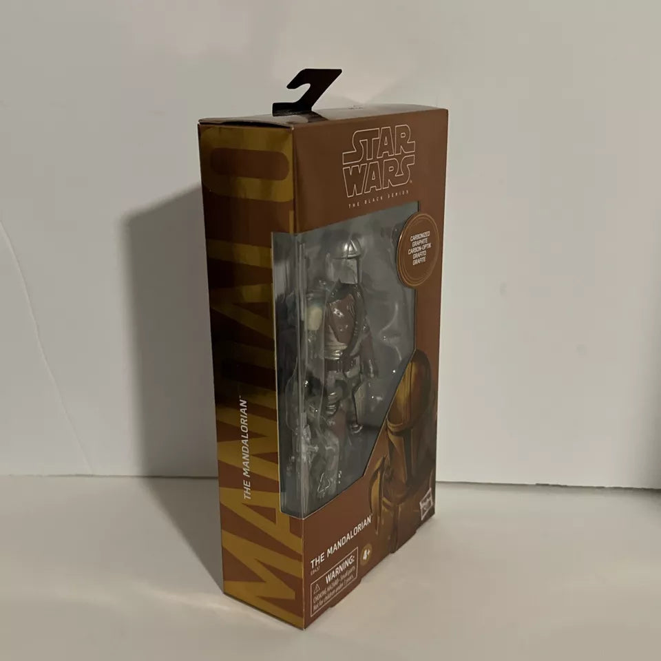 The Mandalorian Carbonized Target Exclusive Hasbro Star Wars Black Series B4 SHIPS FREE