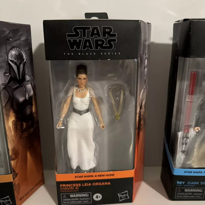 LOT OF 3 Star Wars The Black Series Bo-Katan Kryze, Princess Leia Organs, Rey NIB-SHIPS FREE