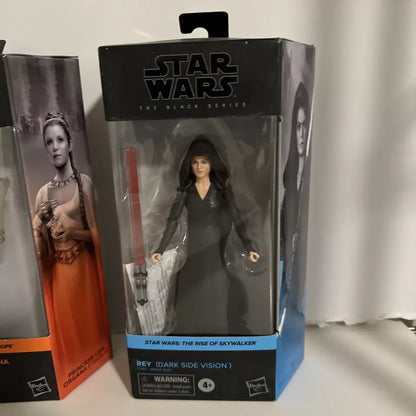 LOT OF 3 Star Wars The Black Series Bo-Katan Kryze, Princess Leia Organs, Rey NIB-SHIPS FREE