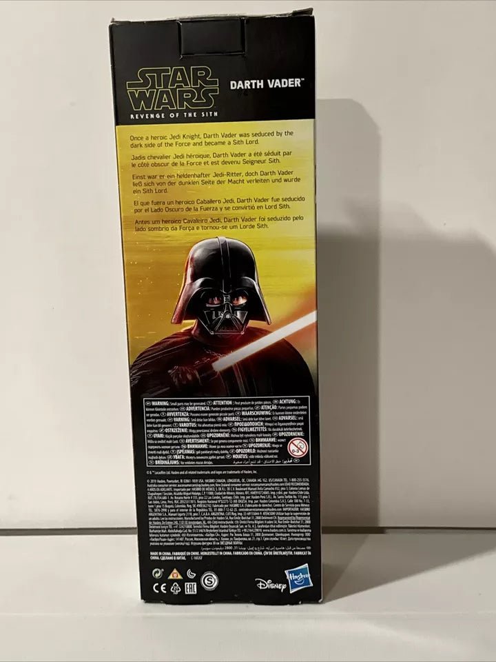 Star Wars Revenge Of The Sith - Darth Vader Hasbro 12-inch Action Figure DMG BOX FREE SHIPPING B2