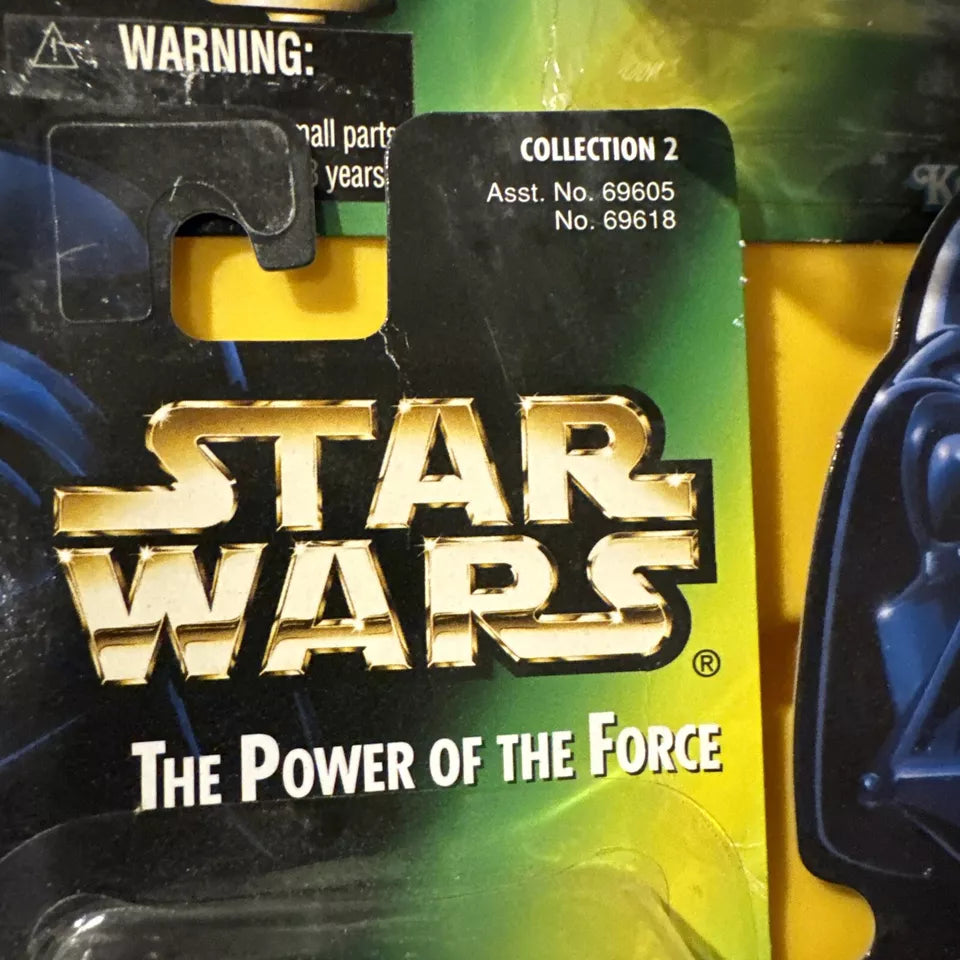LOT OF 5 Star Wars Power of the Force- Leia, , R5-D4, Han Solo, Yoda New/Not Mint S1-FHIPS FREE
